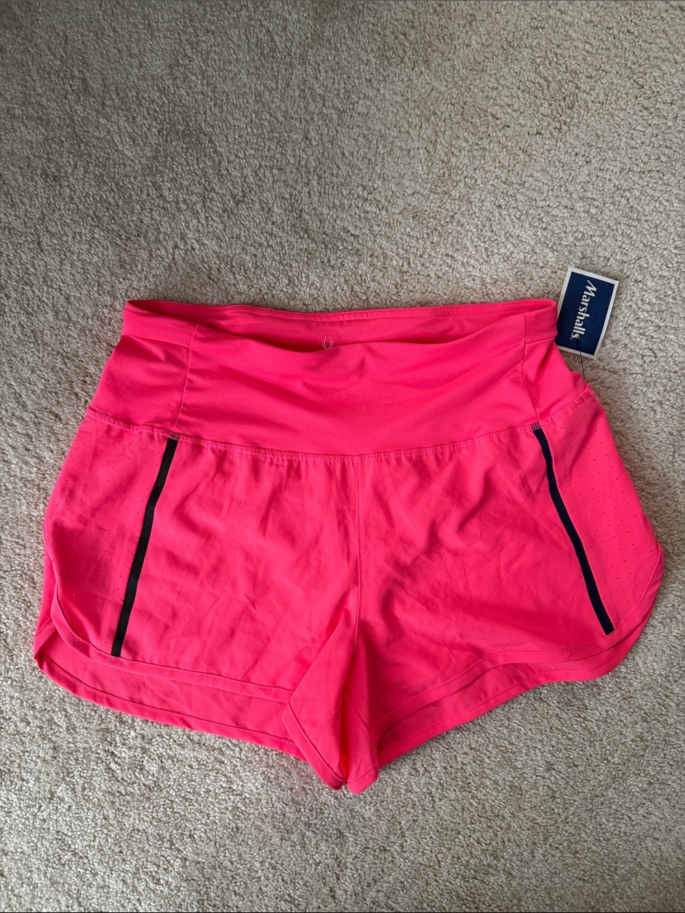 NWT Women's Hot Pink Athletic Shorts. Size M